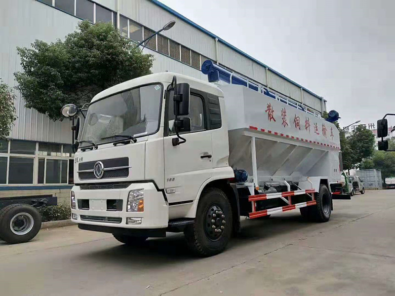 東風(fēng)天錦散裝飼料運(yùn)輸車